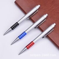 Metal Ball Point Pen Advertising Marker Customized Printing Logo Office Stationery