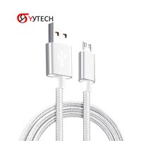 Cable de cargador USB de cargador de nylon de Syytech 3M para PS4 Xbox One Controller Accessories juego