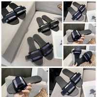 2022 New luxury Women Designer Shoes Sandals Summer Flat Slipper fashion beach woman Big head letters slippers with box