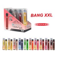 Bang XXL 2000 Puffs Descartáveis ​​Vape Caneta Eletrônica Cigarros Dispositivo Vazors Kit Atacado 800mAh Bateria 6ml PODs Puff Bar Stock em Nos!