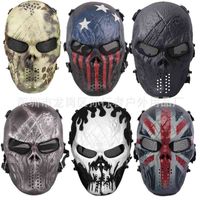 Chieftain M06 Skeleton Maske Reiten Full Face Military Fans Outdoor Live Field CS-Ausrüstung