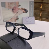 Womens Brillen Rahmen Klare Linsen Männer Sonnenbrille 01w Top Qualität Mode Stil schützt Augen UV400 mit Fall