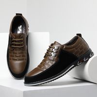 Elbise Ayakkabı Bahar Deri Ayakkabı Erkekler Nefes Rahat Moda Yürüyüş Örgün İş Boyutu 48 L499