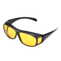 Carro Wholale dirigindo proteção de vidro de sol amarelo lente noite visão óculos de sol