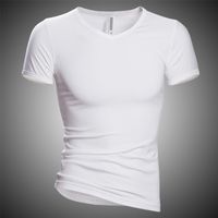 Mens T-Shirt Chase Hirsch Hohe Qualität Männer Casual Undershirt Massive Baumwolle Hip Hop T-Shirt Fitness Tshirt Homme Markenkleidung 210324