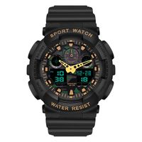 Reloj deportivo GSHOCK HOMBRES A prueba de agua 50M Reloj de pulsera Relogio Masculino Big Dial Quartz Digital Ejército Militar Reloj Hombres Relojes Relojes de pulsera
