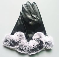 Mens Womens Autumn Winter Designer Thicken Gloves Warm Soft ...