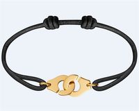 فرنسا مجوهرات الشهيرة dinh van سوار للنساء الأزياء والمجوهرات 925 فضة حبل handcuff سوار menottes slave bracelets