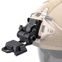 Calques de cyclisme L4G24 Porte-support de vision nocturne pour accessoires de casque tactique FMA NVG Mount PVS15, PVS18, GPNVG18