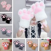 الحفلات Sexy the Maid Cat Mother Cats Claw Glove Cosplay Assplay Anime Costume Plush Gloves Paw Partys Gloves Supplieszc956