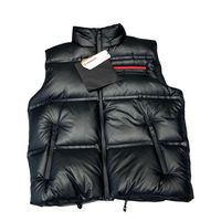 Italy Famous luxury Men Goose Down Vest North Winter Coat Ultra light and Thick Red Label Limited Series Comfortable And Warm Jacket Man Clothing S-2XL