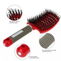Borsten Nylon Hair Scalp Massage Pinsel Frauen Nass Curly Detangle Pinsel für Salon Friseurstyling-Werkzeuge
