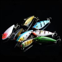 Baits & Lures Fishing Sports Outdoors Vibration Lure Bait Minnow Gear Bionic 3D Eye Opp Bag Packing 6G 5Cm 1 97 Drop Delivery 2021 Iee5V