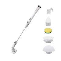Multifunctionele reinigingsborstel Keuken Scrub Tools Set Elektrische Spin Scrubber Bathroom Turbo Lange Handvat Cleaner