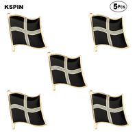 Cornwall Flag Badge Lapel Pin Flag badge Brooch Pins Badges