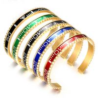 Bièges Boss Broomères Pulseras Bracelet de bracelet vintage pour homme pour hommes Bangs de vitesse en acier inoxydable bracelet en gros BC-127
