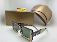 2022 Дизайн Солнцезащитные очки для 007 Женщины Популярные Популярники Мода Солнцезащитные Очки УФ-Защита Большое Соединение Линзы Бесконечное Высокое Качество Поставляются с Пакет