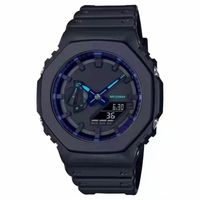 Men&#039;s Sports Digital Quartz 2100 Watch LED Display Full Function Waterproof World Time High Quality