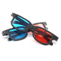 3D-Gläser Tablet-Geschenk-Augen-Spots Versorgungsgläser Stereo rot und blau