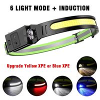 Headlamp Flashlight USB Rechargeable Adjustable Headlight for Adults and Kids LED Headlight with Motion Sensor for Hiking