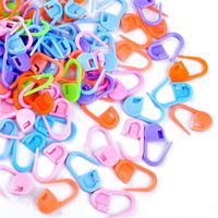 1000pcs/set Mix Color Plastic Resin Pins Small Clip Locking Stitch Markers Crochet Latch Knitting Tools Needle Clips Hook Sewing Tool 1043