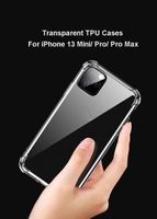 For iPhone 13 12 Mini  Pro   Max 11 Transparent TPU Cell Pho...