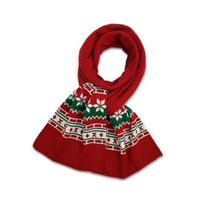 Scarves Unisex Christmas Scarf Winter Warm Knit Beanie Hårlampa Hat Lång gåva för Kvinnor Man Kids
