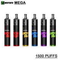 Wotofo Mega monouso 1500 puffs sigarette elettroniche dispositivi POD Dispositivo Pen Vape Pen Kit 980mah 5mla30
