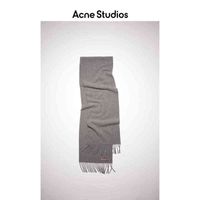 Studios 2021 Acne Autumn New Hemp Gray Pure Wool Narrow Scarf Shawl Ca0157-990