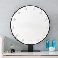 Makeup mirror table type table top LED lamp domestic bedroom large dormitory dresser ED-D62