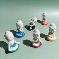 Silicone Buddha Candle Mold Resin Crafts Porcelain Aroma Wax Plaster Concrete Gypsum Moulds Home Dec
