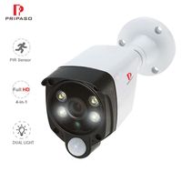 Pripaso 1080 P PIR Hareket Dedektörü Güvenlik CCTV Kamera Açık Su Geçirmez Gözetim 20 M IR Mesafe AHD IP Kameralar