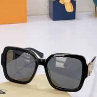 Designer Mens Sunglasses Z1435E Moda Mulher Quadro Quadrado Classic Templos Padrões com Cartas Lazer Os óculos de sol selvagem Anti-UV400 Caixa original protetora