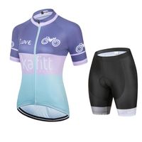 Vestes de course Vêtements de cyclisme Femme Team Jersey Road Vélo Uniforme Sleeve Sleeve Sleep Terminé Full Zipper Maillot Ropa Ciclismo