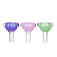 2021 Glass Bong Colorful Heady Bowl Smoking Accessories 14mm...