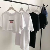 22SS Designer Tide Men T Shirts Carta de pecho Impresión laminada de manga corta High Street Flow Oversize T-shirt 100% Tops de algodón puro para y mujeres Homme Femme