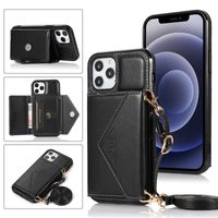 For iPhone 13 12 Pro Max 11 XS XR X 7 8 Leather Phone Cases ...