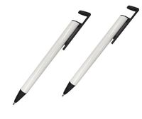 Сублимационные металлические ручки алюминиевые пустые ручка на заказ стержень термический перенос творческой личности шариковая ручка с термоусадочной оберткой GWF13390