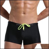 Mens Swimwear Swimming Equipment Sports & Outdoors Men Sexy Boxer Briefs Swimsuit Swim Trunks Gay Underwear Quick Dry Bikini For Waterproof