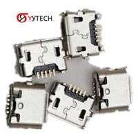 Piezas de reparación de componentes de reemplazo de gigantes de Syytech USB Puerto de enchufe de enchufe de enchufe recto para PS4 Controlador