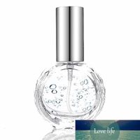 Moda 10ml Mini Portátil Clear Travel Botella de perfume Atomizador recargable Botellas de almacenamiento de vidrio vacío Organizador