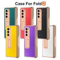 Plating Cases For Samsung Galaxy Z Fold3 Fold 2 3 5G Case Fr...