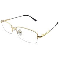 클래식 하프 림 읽기 안경 독자 독자 안경 안경 Mens Womens 처방전 +0.50 ~ +6.0 블랙 골드 실버 안경 선글라스