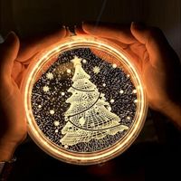 Urlaubslichtdekoration Lampe Raumdekorzubehör Hängender Schneemann und Frohe Weihnachten LED-Leuchten
