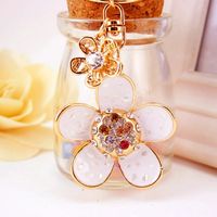 Novelty Shell Petals Double Flower Floral Crystal Rhinestone...