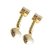 Anime Ohrring x Hisoka Cosplay Goldene Herz Kostüm Prop Ohrringe Schmuck Geschenke Für Männer Frauen Weihnachtsgestüttel