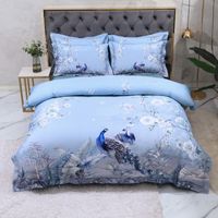 Long- staple Cotton American Size Bed Linen King 4 Piece Set ...