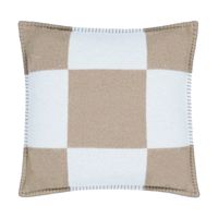 Tessuto jacquard classico lettera cuscino cuscino plaid quadrato lana cuscini decorativi per il soggiorno divano tessili domestici
