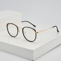 Moda Güneş Gözlüğü Çerçeveleri Metal Optik Gözlük Çerçeve Erkekler Kadınlar Şeffaf Lens Bahar Bacak Gözlük Altın Reçete Gözlükler Lunette de Vue Hayır