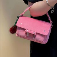 Evening Bags Corduroy Shoulder Tote Bag For Women 2022 Hit W...